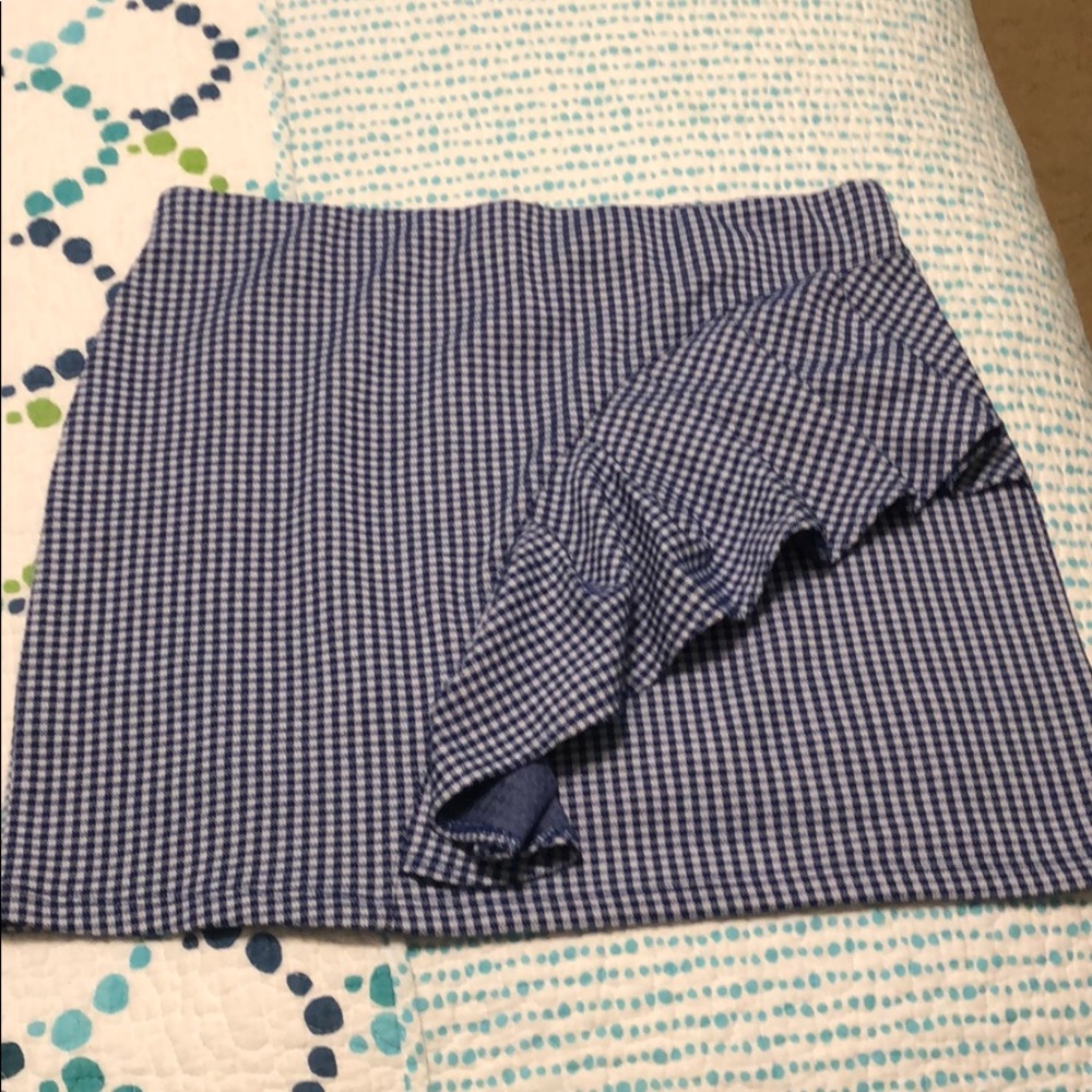 Topshop ruffle skirt